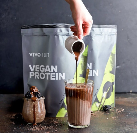 Vegan Protein Vivo Life kakaowy kokos / cacao coconut (960 g / 30 porcji)