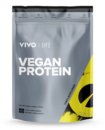 Vegan Protein Vivo Life bezsmakowe / natural (900 g / 30 porcji)